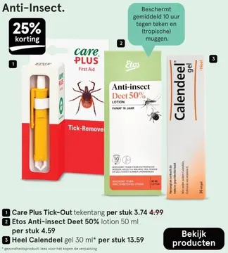 Aanbieding: Care Plus Tick-Out tekentang