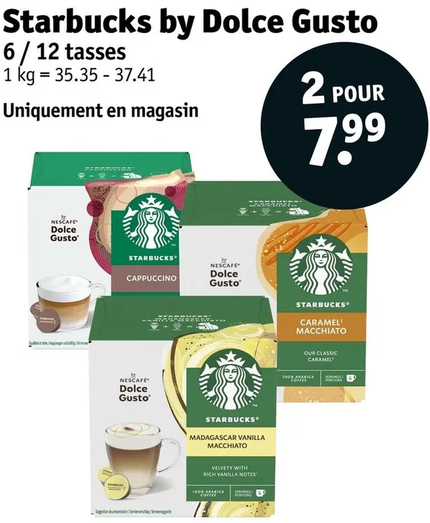 Offre: Starbucks by Dolce Gusto