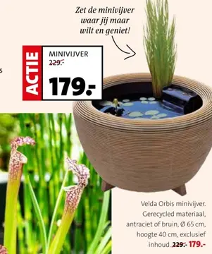 Aanbieding: Velda Orbis minivijver