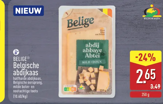 Promotie: Belgische abdijkaas
