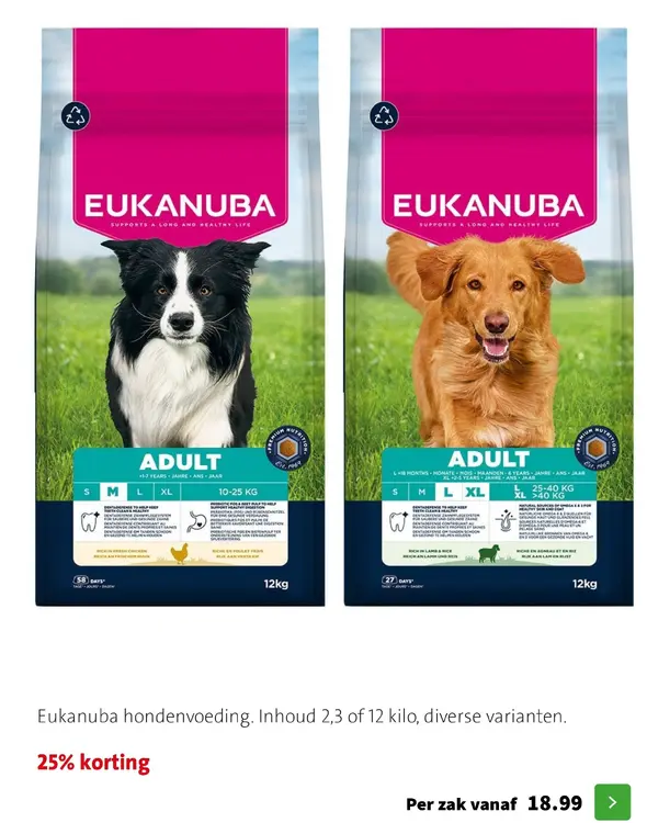 Aanbieding: Hondenvoeding