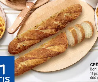 Offre: Demi-baguette / half stokbrood