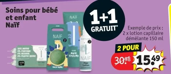 Offre: Soins pour bébé et enfant