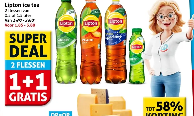 Aanbieding: Lipton ice tea