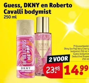 Promotie: bodymist