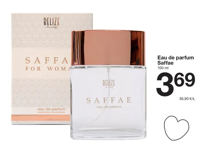 Offre: Eau de parfum Saffae