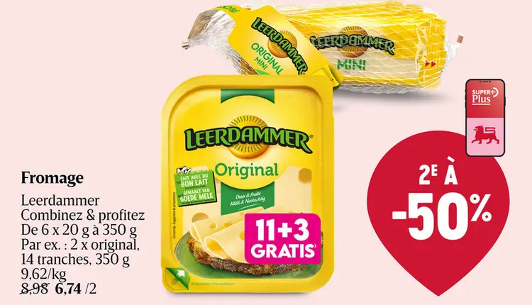 Offre: Fromage Leerdammer