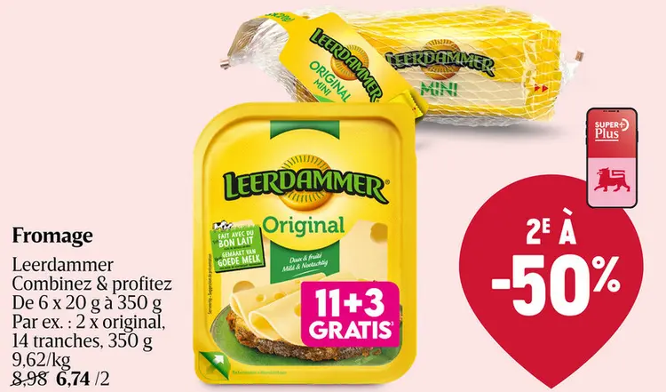 Offre: Fromage Leerdammer