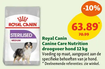 Aanbieding: Royal Canin Canine Care Nutrition droogvoer h