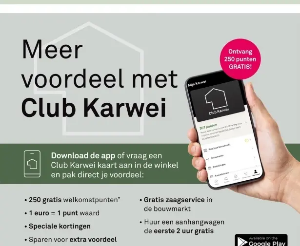 Aanbieding: Club Karwei