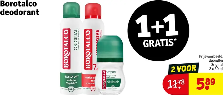 Aanbieding: Deodorant