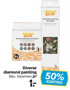 Aanbieding: Diverse diamond painting