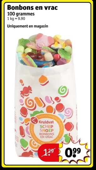 Offre: Bonbons en vrac