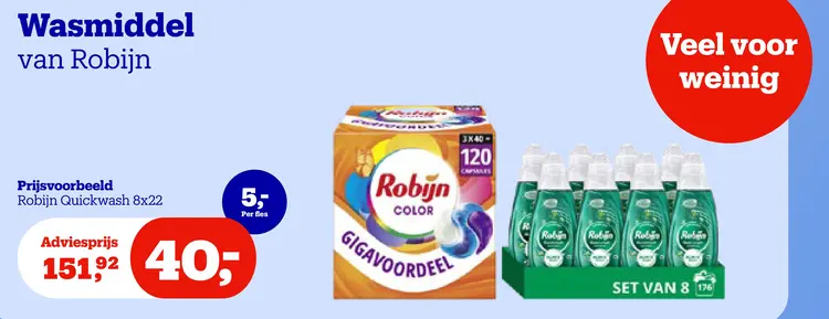 Promotie: Wasmiddel