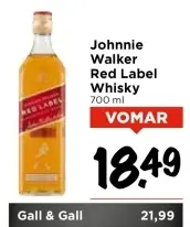 Aanbieding: Johnnie Walker Red Label Whisky