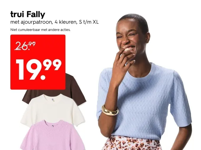 Promotie: trui Fally