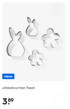 Aanbieding: uitsteekvormen Pasen