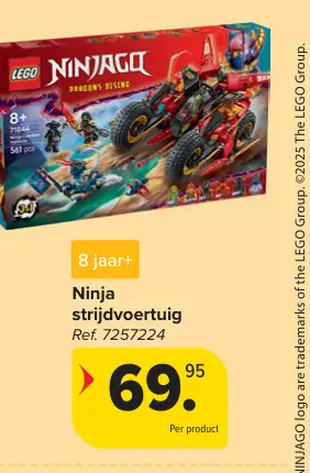 Aanbieding: Ninja strijdvoertuig