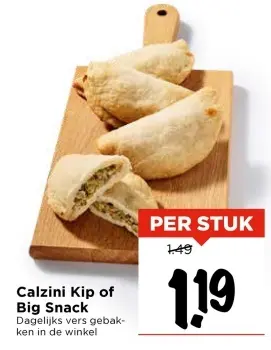 Aanbieding: Calzini Kip of Big Snack