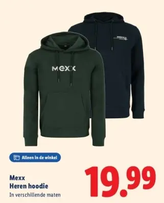 Aanbieding: Heren hoodie