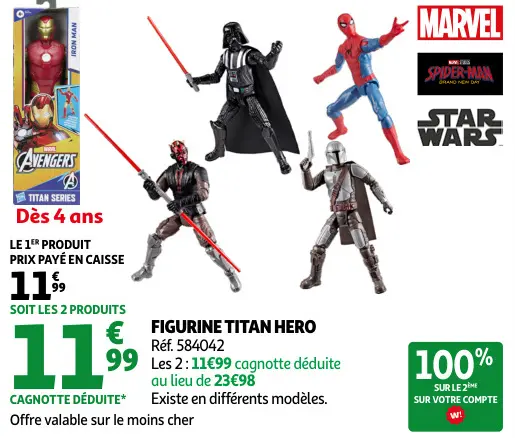 Offre: Figurine Titan Hero
