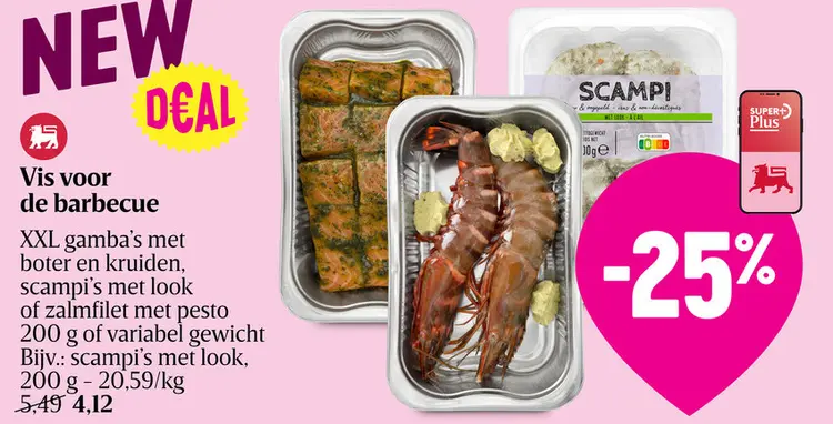 Promotie: Vis voor de barbecue
