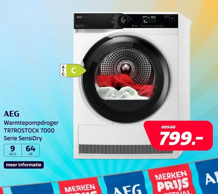 Aanbieding: AEG TR7ROSTOCK 7000 Serie SensiDry