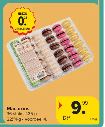 Promotie: Macarons
