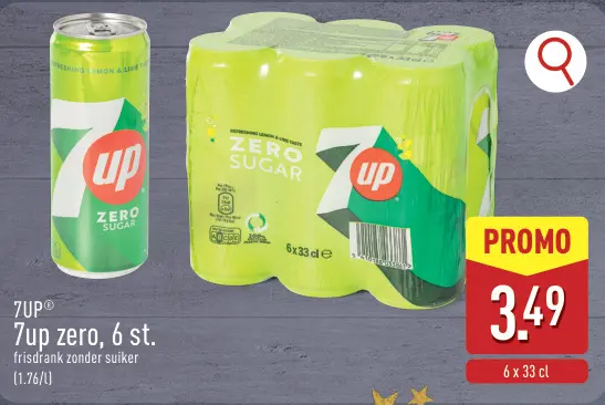 Promotie: 7up zero