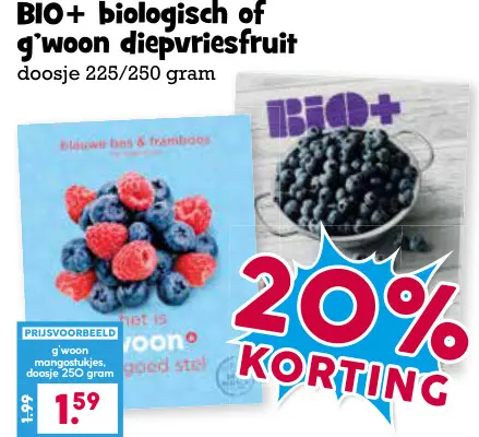 Aanbieding: Diepvriesfruit
