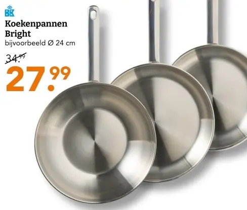Aanbieding: Koekenpannen Bright