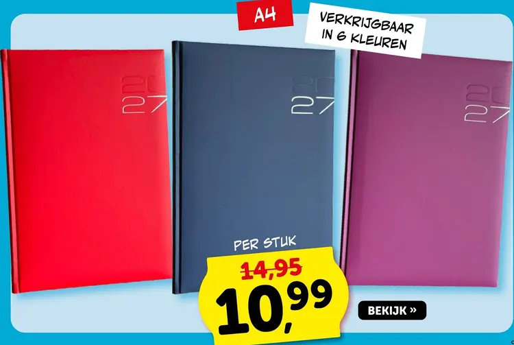 Aanbieding: Weekagenda 2027 A4