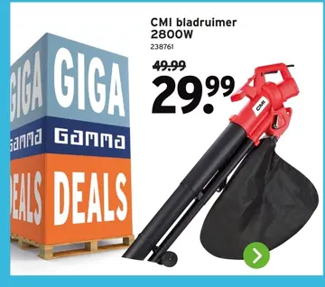 Aanbieding: CMI bladruimer