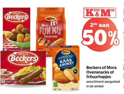 Aanbieding: Ovensnacks of frituurhapjes