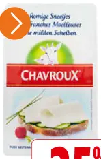 Promotie: CHAVROUX sneetjes