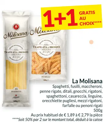 Offre: La Molisana