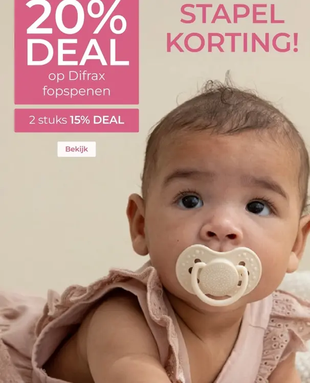 Aanbieding: fopspenen