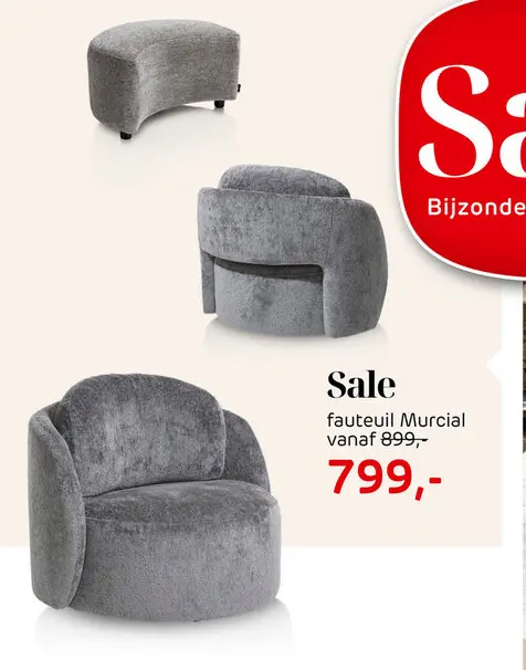 Promotie: Murcial, fauteuil - diameter 80 cm