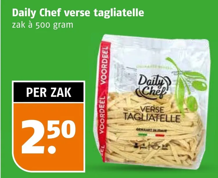Aanbieding: Verse tagliatelle