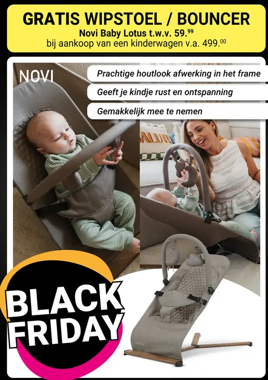 Aanbieding: Gratis Wipstoel/Bouncer