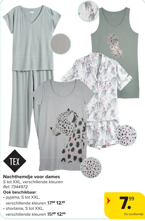 Promotie: Nachthemdje voor dames