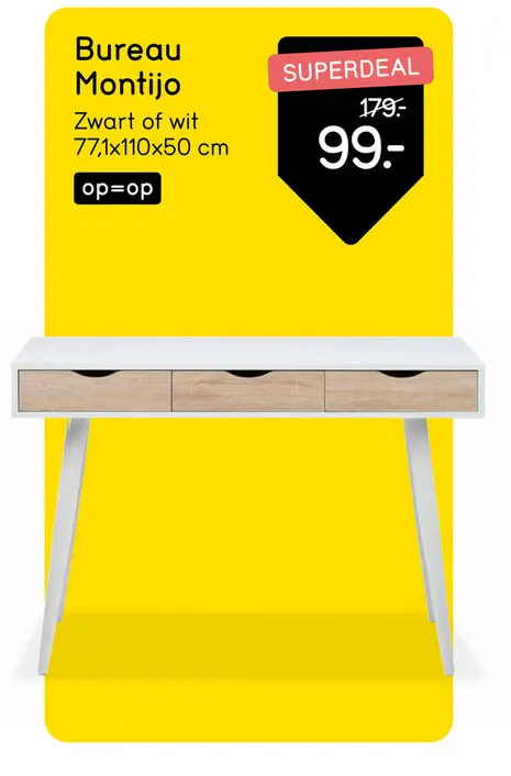 Aanbieding: Bureau Montijo