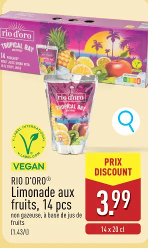 Offre: Limonade aux fruits