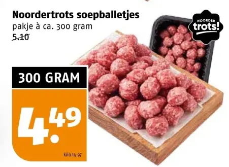 Aanbieding: soepballetjes