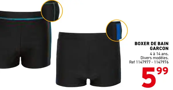 Offre: Boxer de bain garcon