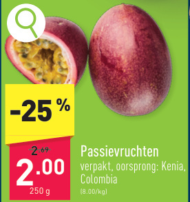 Aanbieding: Passievruchten