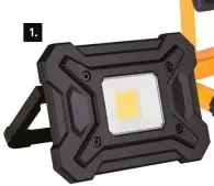 Aanbieding: Oplaadbare werklamp grijs