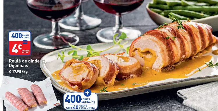 Offre: Roulé de dinde Dijonnais