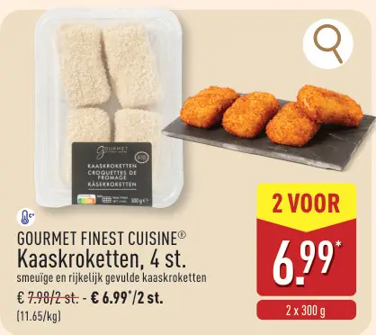 Promotie: Kaaskroketten