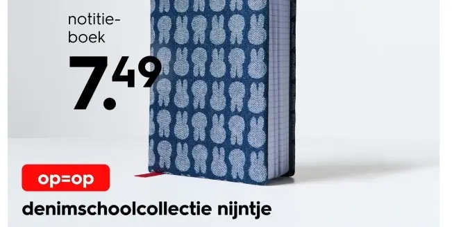 Aanbieding: Notitieboek